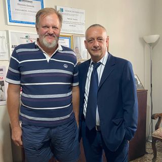Maximilien Cavagnero (a sinistra) e Vincenzo Tagliareni