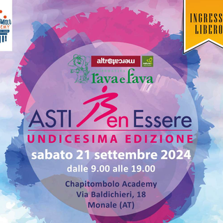Prosegue l'undicesima edizione di &quot;ASTI Ben Essere&quot;
