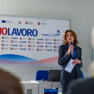 L'assessore regionale al Lavoro Elena Chiorino