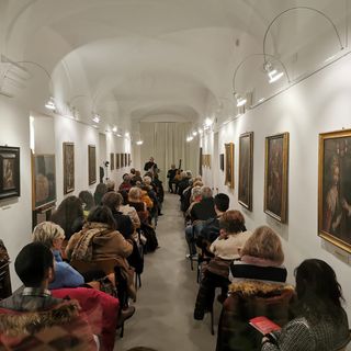 Il pubblico al Museo civico (archivio)