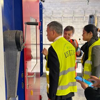 Dalla Cina ad Asti per visitare l'innovativo Polo di trattamento rifiuti Gaia
