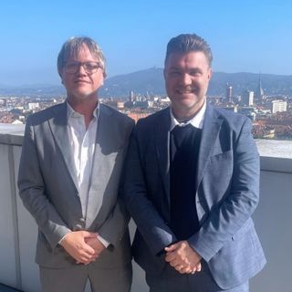 Gianluca Forno (a sinistra) e Diego Musumeci