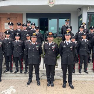 I nuovi carabinieri di stanza ad Asti