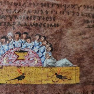 Alcune delle miniature del codex