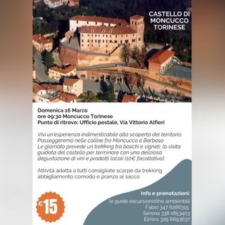 Moncucco Torinese: trekking tra colline, il castello e sapori tipici