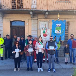 Omaggio alla libertà e al sacrificio del partigiano Luigi Capriolo al 25 aprile di Villafranca