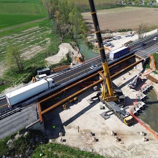 Chiusura notturna sulla tangenziale di Asti per lavori ai viadotti sul Tanaro
