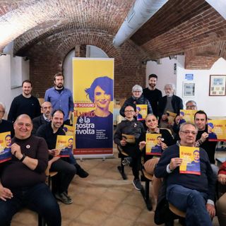 Foto di gruppo per i rappresentanti di una parte delle associazioni ed enti aderenti (ph. Merfephoto - Efrem Zanchettin)