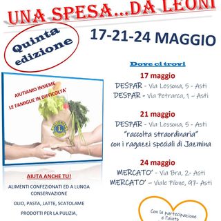 Torna “Una spesa… da Leoni”: ad Asti la solidarietà passa tra gli scaffali