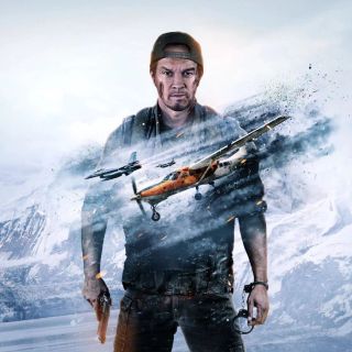 Mark Wahlberg in un'immagine promozionale di &quot;Flight Risk – Trappola ad Alta Quota&quot;