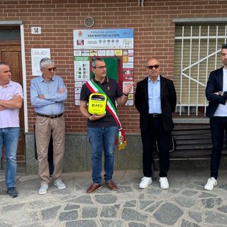 San Martino Alfieri cardioprotetto grazie alle aziende locali