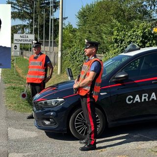Nel riquadro in alto a sinistra Michele Tramontano, arrestato in flagranza di reato