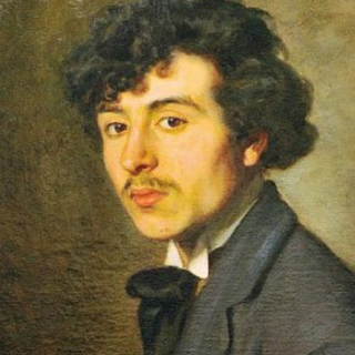 Ritratto di un giovane Giuseppe Manzone opera del 1908 di Paolo Arri