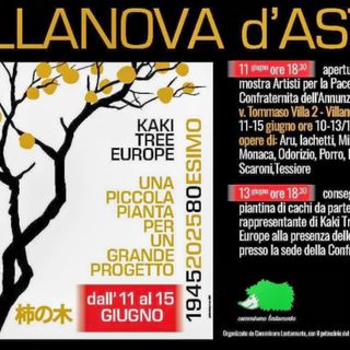 Villanova d’Asti, un evento che unisce l’arte e il ricordo del disastro atomico che ha colpito Nagasaki, ma non solo