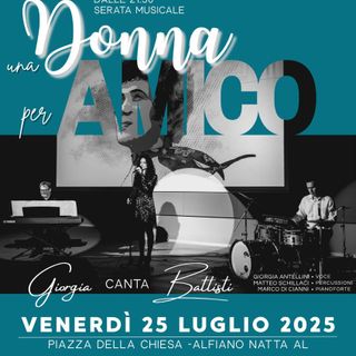 Una donna per amico, Alfiano Natta omaggia Lucio Battisti