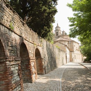 Un'immagine dal Borgo Antico di Calamandrana Alta