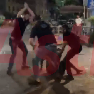 Un fermo immagine tratto dal video