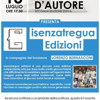 La locandina dell'evento di domenica