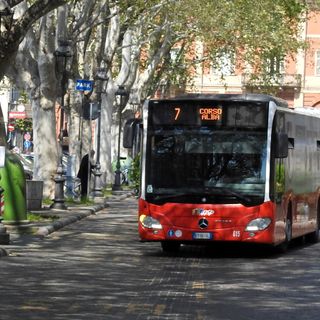 Un bus della linea urbana Asp