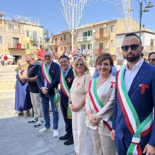 Il consigliere Toni Falletta a Milena