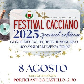 Festival Cacciano 2025, musica classica e contemporanea negli antichi portici di Moncalvo