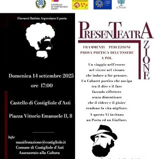A Costigliole d'Asti un cabaret poetico per riflettere e sorridere