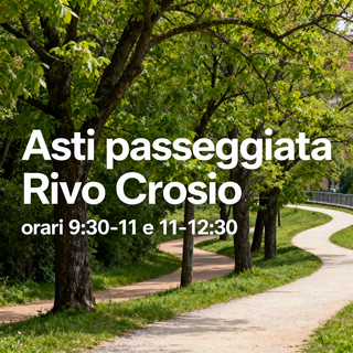Urban Nature ad Asti: passeggiata sulla biodiversità al parco Rivo Crosio domenica 5 ottobre