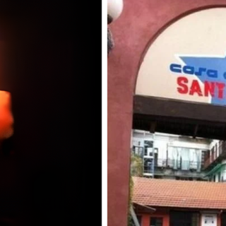 Un'immagine relativa l'attacco avvenuto nella notte e, nel riquadro di destra, la Casa del Popolo