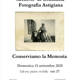 Costigliole presenta l’“Archivio di comunità”: in mostra oltre 400 fotografie di Arturo Rocca