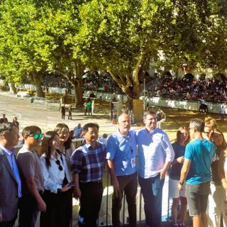 La delegazione coreana al Palio (Ph Martinelli)