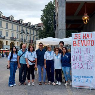 la postazione allestita lo scorso anno durante il Festival delle Sagre