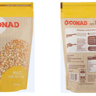 Sicurezza alimentare: Conad richiama alcuni lotti di pop-corn per possibile contaminazione