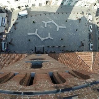 Vista di Nizza Monferrato dal Campanon