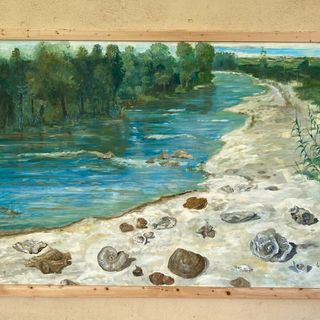 Il murale di Luigi Amerio