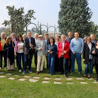 Maurizio Ferrari tra i colleghi