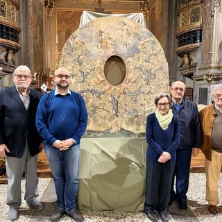Ritorna all’antico splendore la tela settecentesca di San Michele