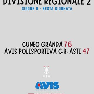 Sconfitta pesante a Mondovì per l’Avis Polisportiva CR Asti