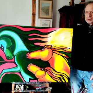 Erio Grosso con "Tramonto di fuoco"