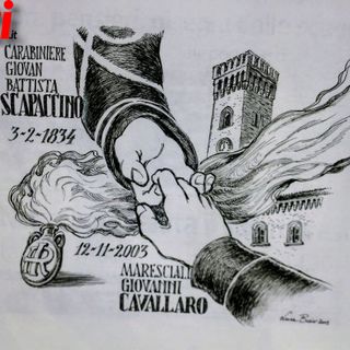 Significativa immagine nei giorni della commemorazione di Cavallaro  (MerfePhoto)