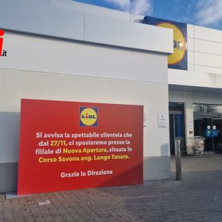 Giovedì 27 novembre aprirà la nuova Lidl di corso Savona Giovedì 27 novembre aprirà la nuova Lidl di corso Savona