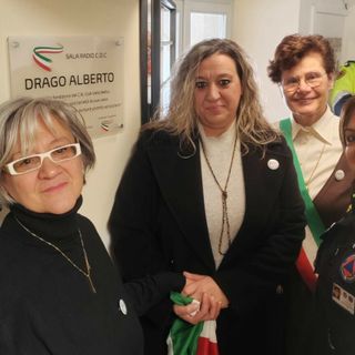 Inaugurazione della sala radio "Alberto Drago"