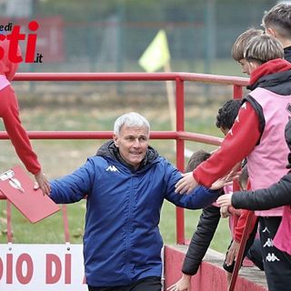 Mister Marco Sesia alla guida dell’Asti nella stagione 2024/25 (Ph: MerfePhoto)