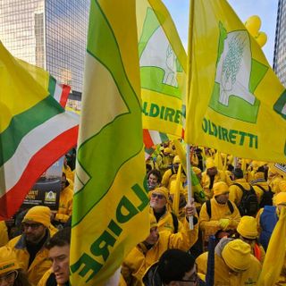 Agricoltori in piazza a Bruxelles: la Coldiretti di Asti contro i tagli Ue alla Pac