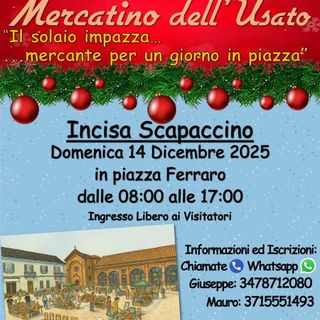 Una domenica di scambio e convivialità nel cuore di Incisa Scapaccino