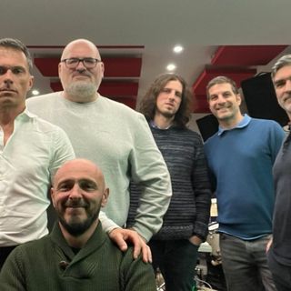 Nella foto, da sinistra a destra: Michele Delemont, Alexander Macinante, Emiliano Camparo, Francesco Bordino, Alessandro Discenza, Gianpietro Collavini