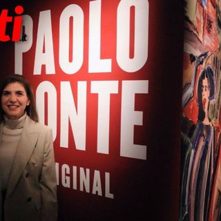 La curatrice della mostra Manuela Furnari (ph. Merfepohoto)