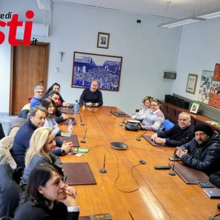 Il tavolo riunitosi in Provincia (ph. Merfephoto - Efrem Zanchettin)