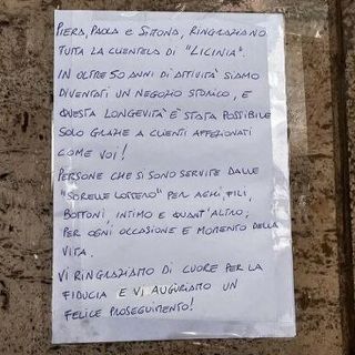 Addio alla merceria “Licinia”: chiude dopo oltre cinquant’anni a Nizza Monferrato