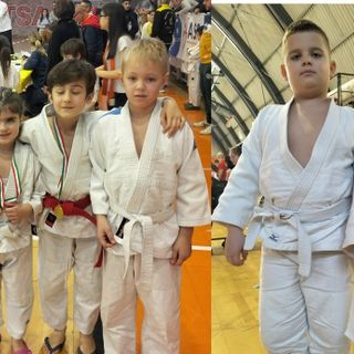 Giovanissimi atleti del Judo Olimpic Asti
