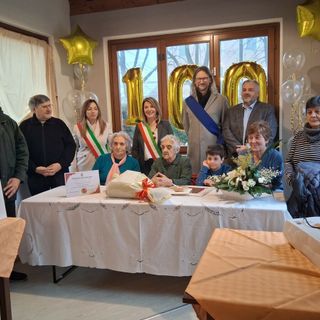 Fontanile in festa per il secolo di vita di Esterina Rizzolo